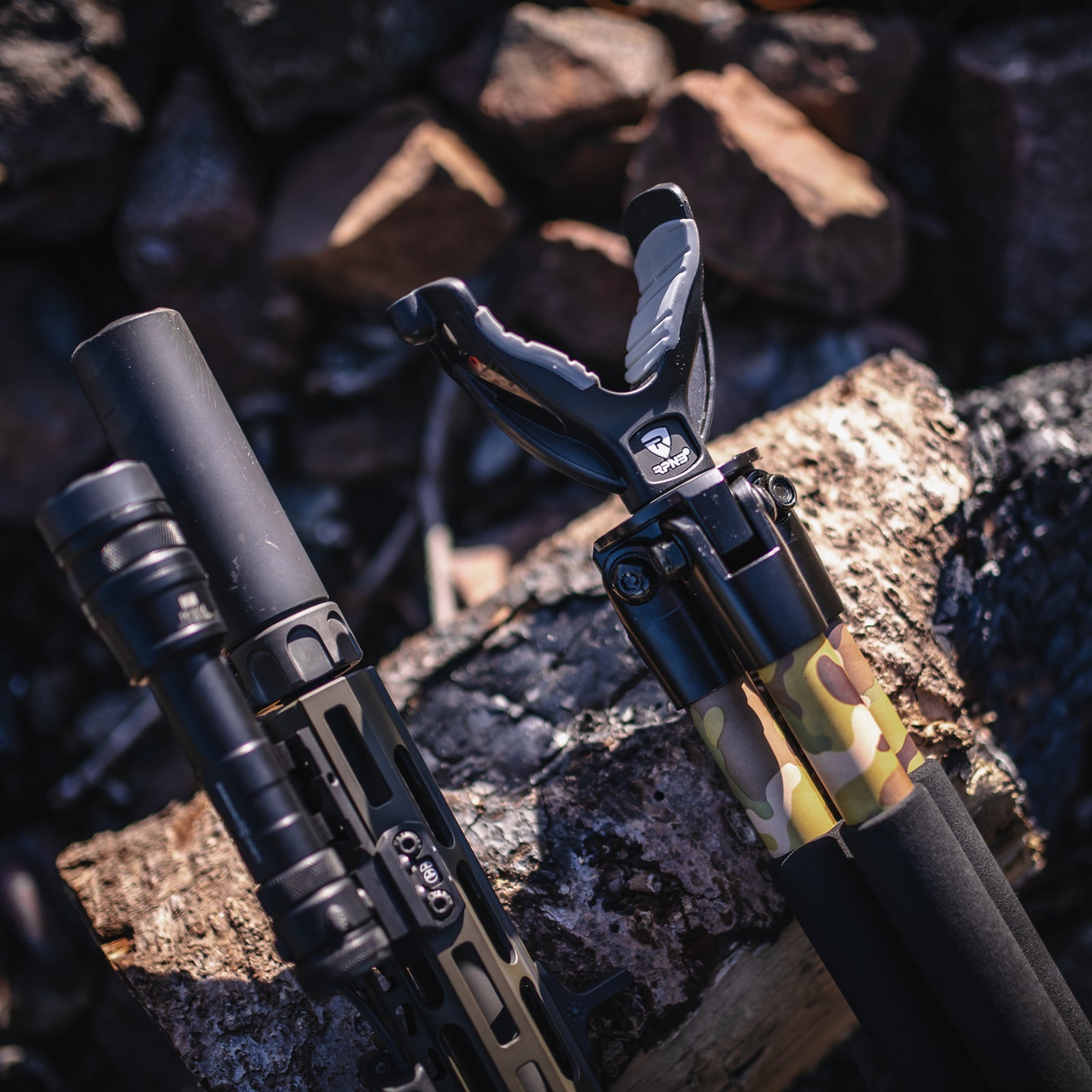 RPNB HTC-1 Adjustable Shooting Tripod Camouflage