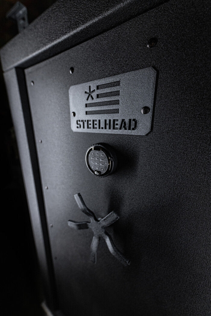 Steelhead Recon 32 Modular Gun Safe Logo, Handle &amp; Lock