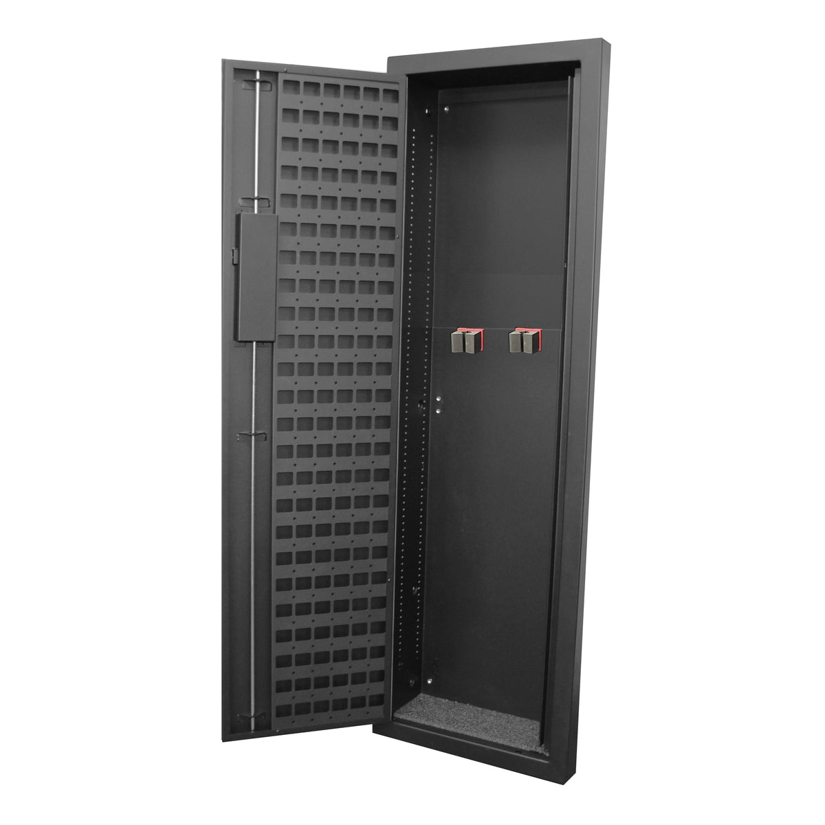 V-Line Tactical Closet Vault In-Wall Safe 51653-S FBLK Magnetic Barrel Supports