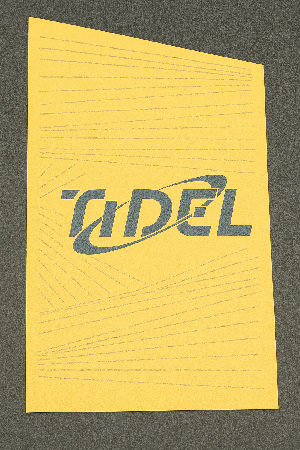 Tidel 201-3243-001S Manila Drop Envelopes Blue