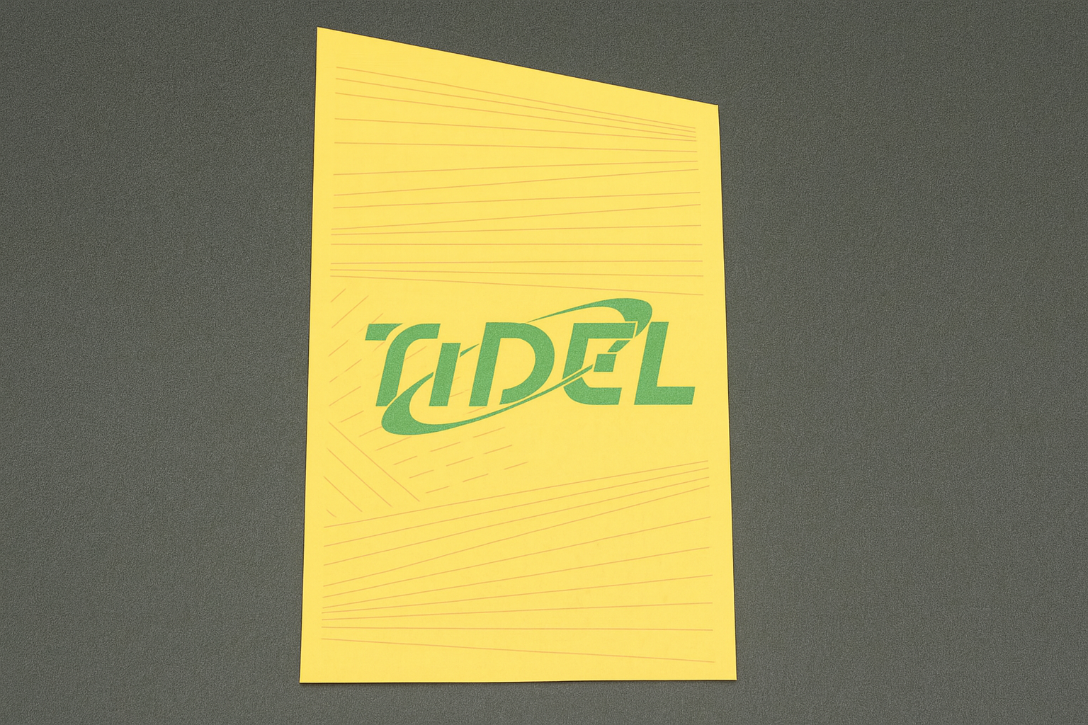 Tidel 201-3243-003S Manila Drop Envelopes Green