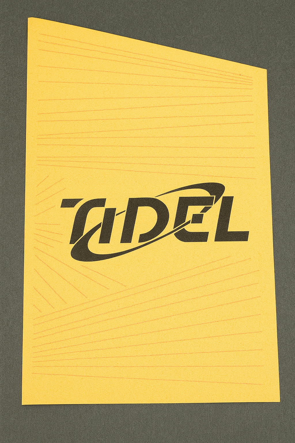 Tidel 201-3243-005S Manila Drop Envelopes Black