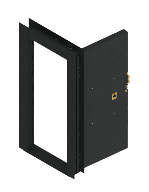 Steelhead Homestead Vault Door (80" H x 32" W) Inswing