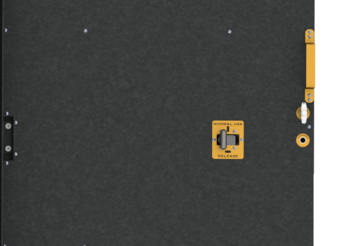 Steelhead Homestead Vault Door (80" H x 32" W) Safety Release