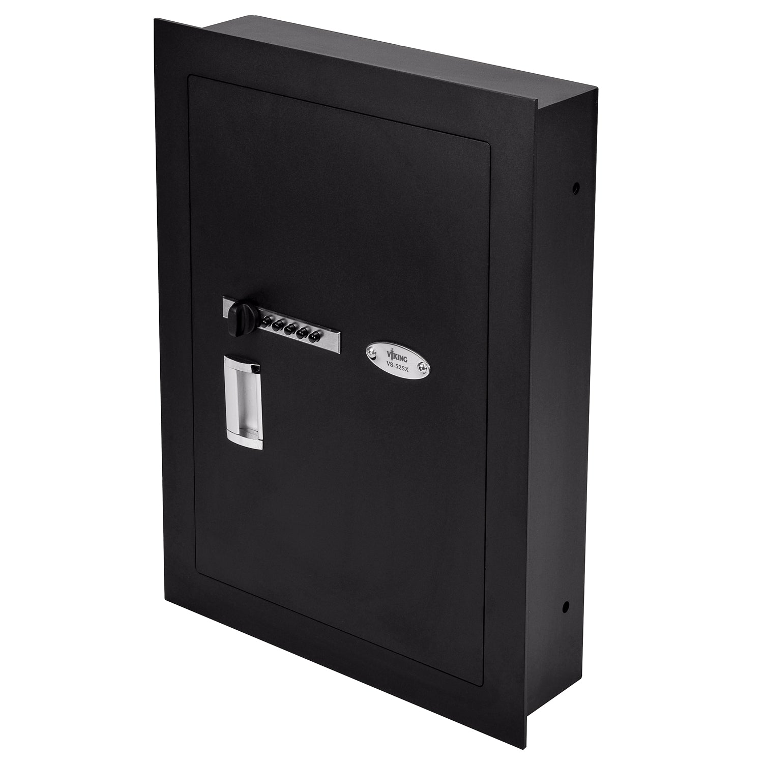 Viking VS-52SX Mechanical Hidden Wall Safe with Simplex Lock Black ...