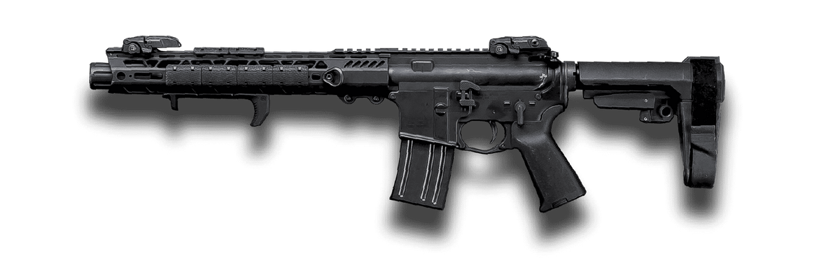 Tactical Walls Rifle Hanger Black Rifle On Wall