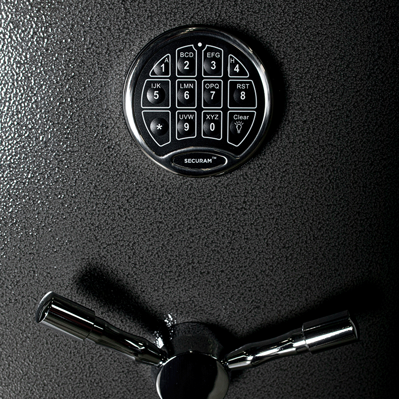 Winchester Bandit 19 Gun Safe Slate with Electronic Lock with Handle