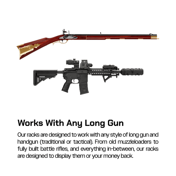 Hold Up Displays HD71 Locking Firearm Display - Safe and Vault Store.com