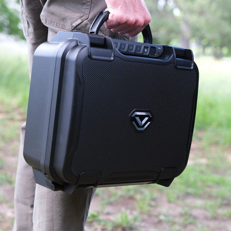Vaultek Lifepod XRBi Biometric Weather Resistant Firearm Case Carrying