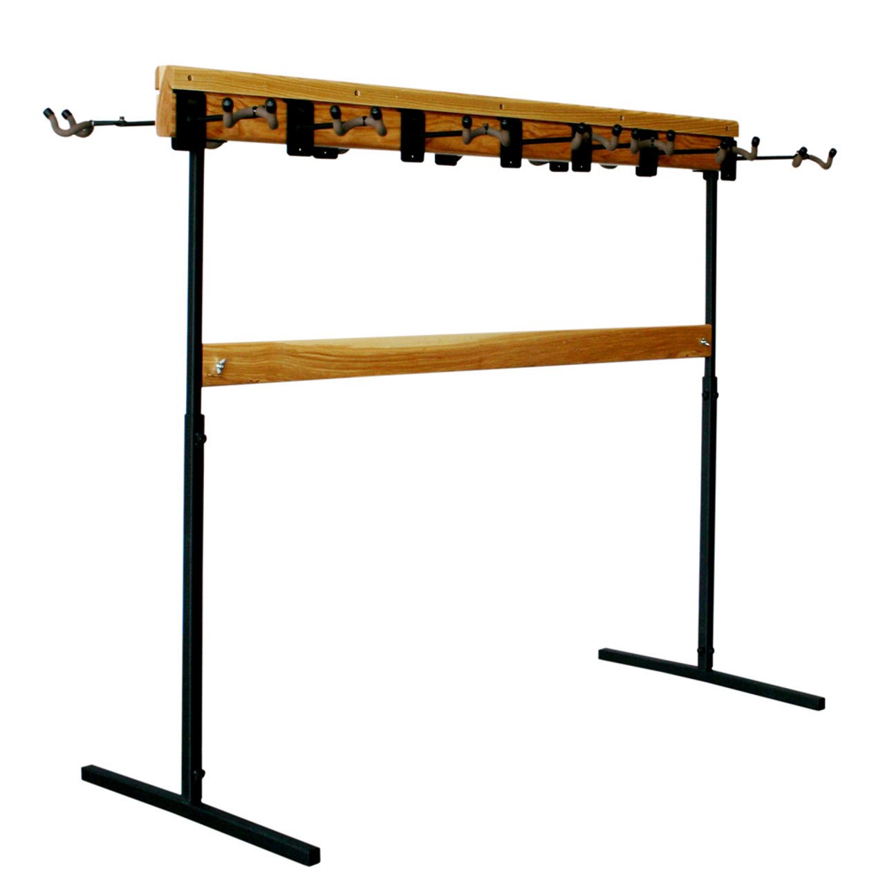 Hold Up Displays Hardwood Crossbow Rack HD18-10 | 12-Bow Display - Safe ...