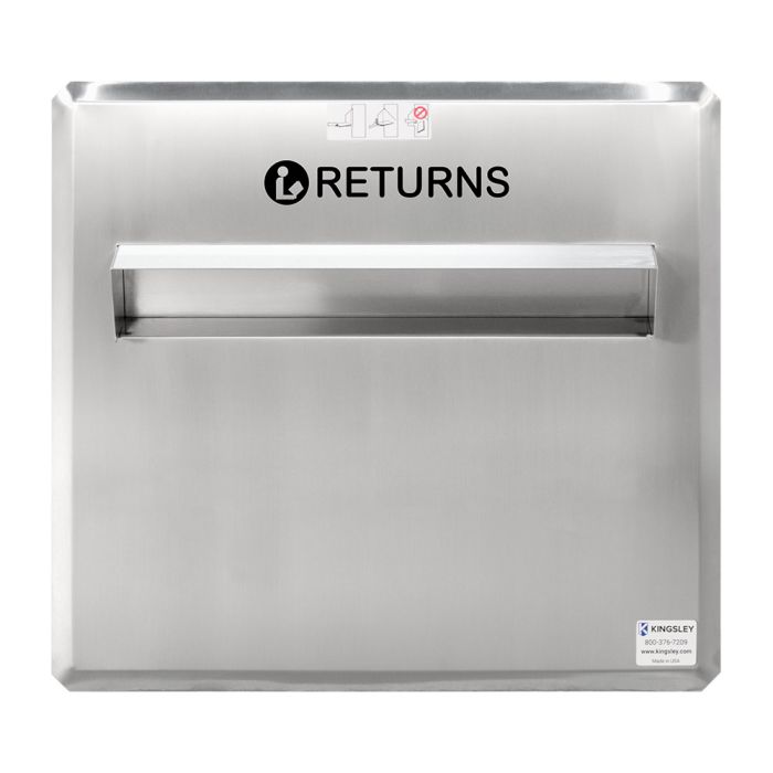 Kingsley 10-8100 Ease Single Through The Wall Depository Book Drop