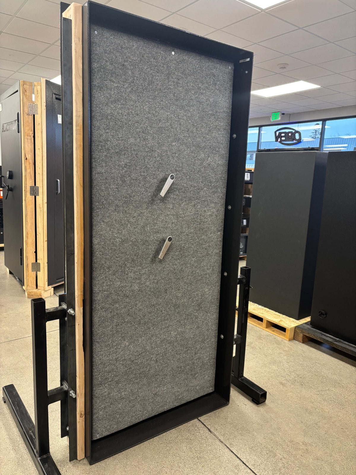 Ironman 8036 Residential Vault Door Display Model Inside of Door