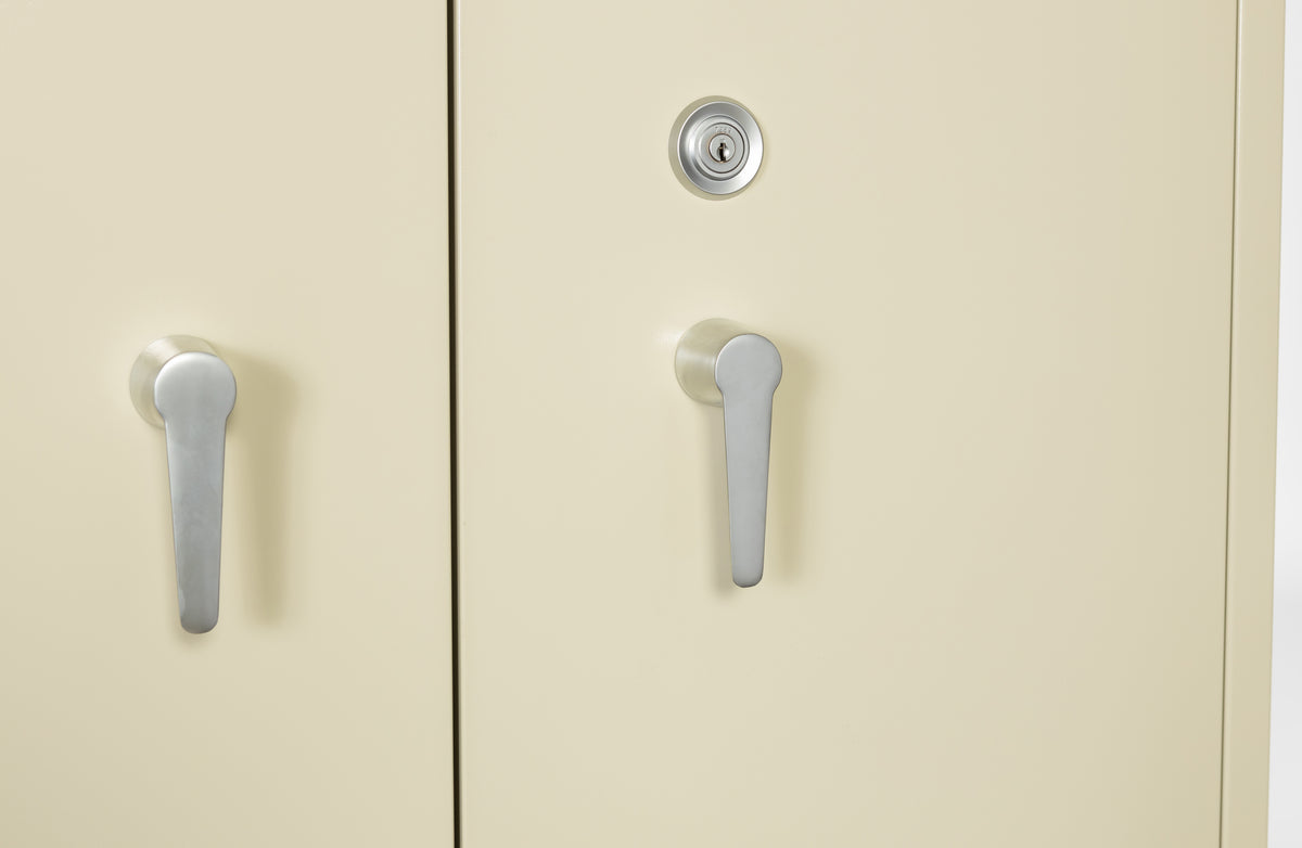 Phoenix FRSC72 Fire Fighter 90 Minute Fire Rated Storage Cabinet Handles & Key Lock