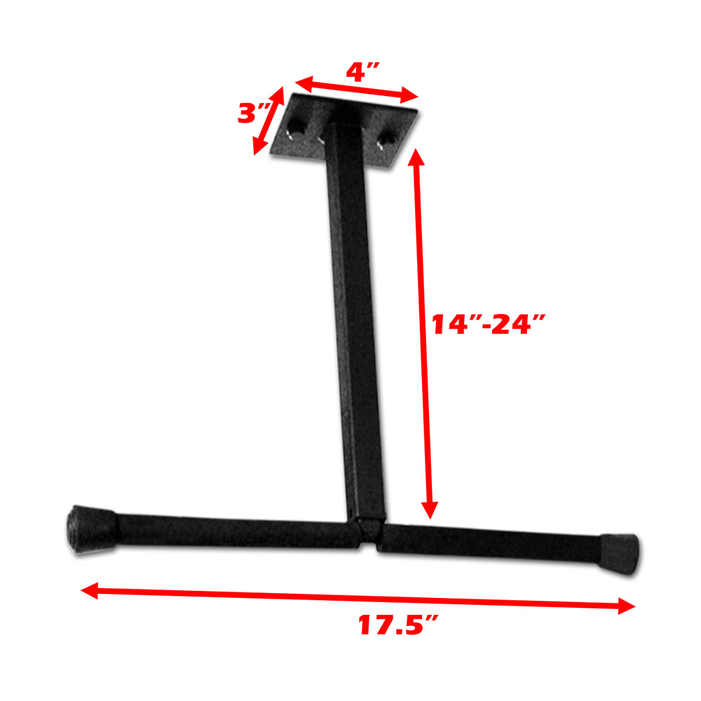 Hold Up Displays Ceiling Mount 4 Bow Holder - HD14