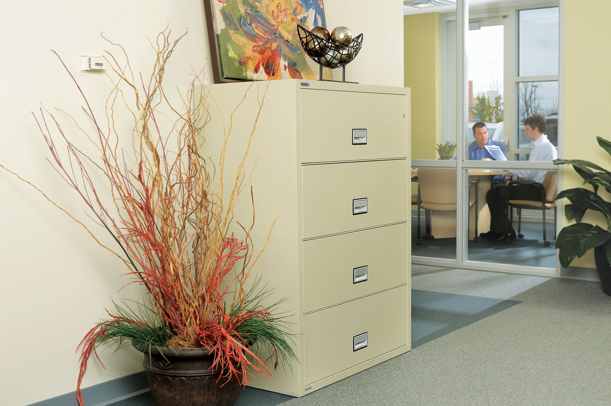Phoenix Lateral File Cabinet in Office Putty
