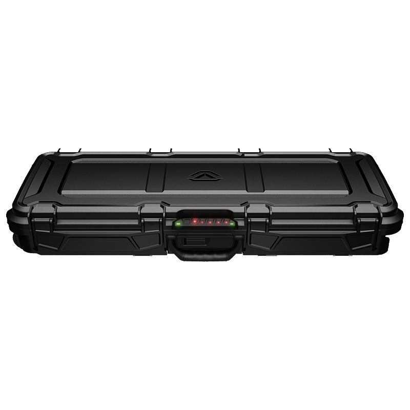 Vaultek LifePod XRC Biometric Rifle Case Laying Flat