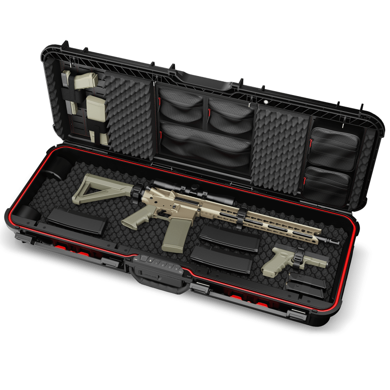 Vaultek LifePod XRC100i Biometric Rifle Case - Safe and Vault Store.com