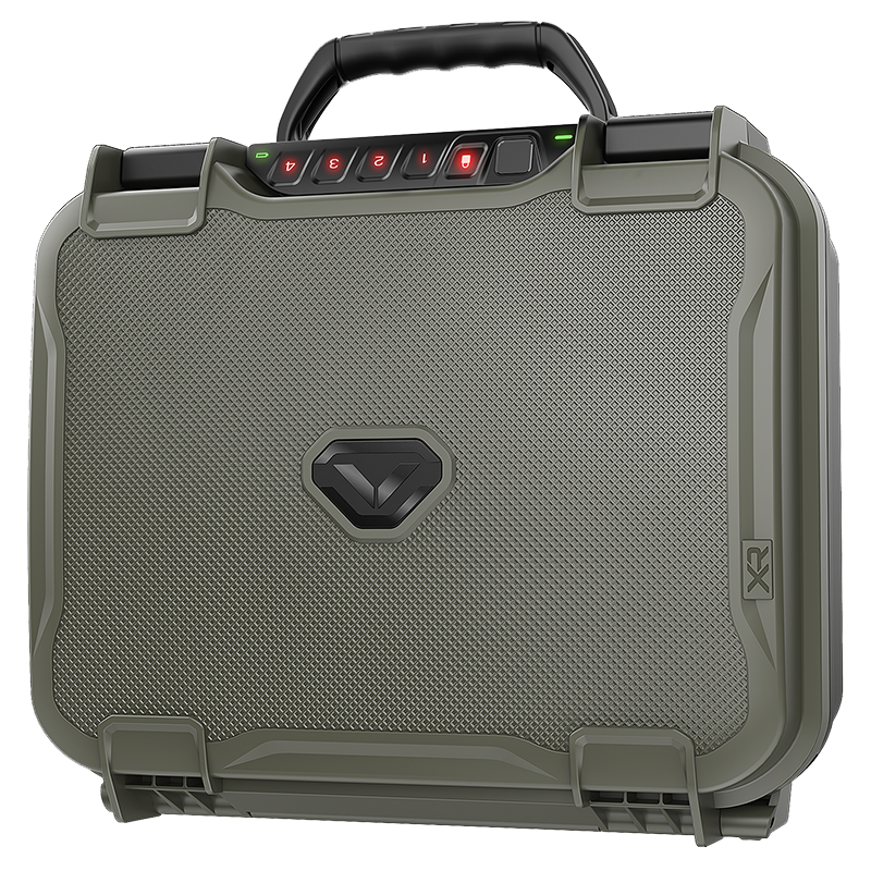 Vaultek Lifepod XR Weather Resistant Range Edition Firearm Case Sandstone