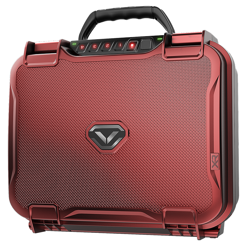 Vaultek Lifepod XR Weather Resistant Special Edition Firearm Case Ultra Red