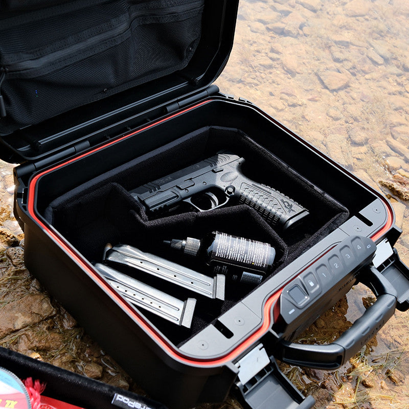 Vaultek Lifepod XR Weather Resistant Standard Case With Handgun