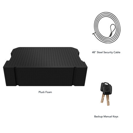 Vaultek Lifepod XTB High Capacity Weather Resistant Firearm Case with Pluck Foam Included
