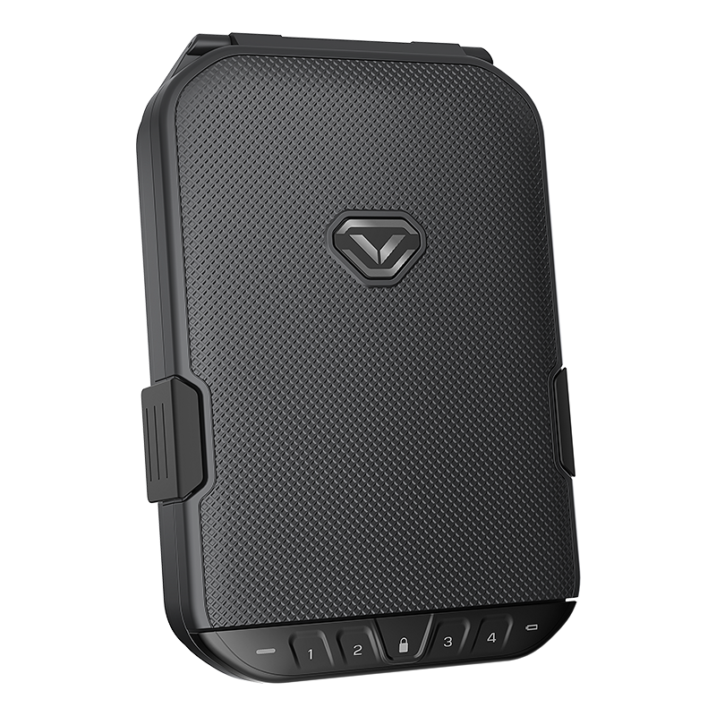 Vaultek LifePod Secure Waterproof Travel Case Rugged Titanium Gray