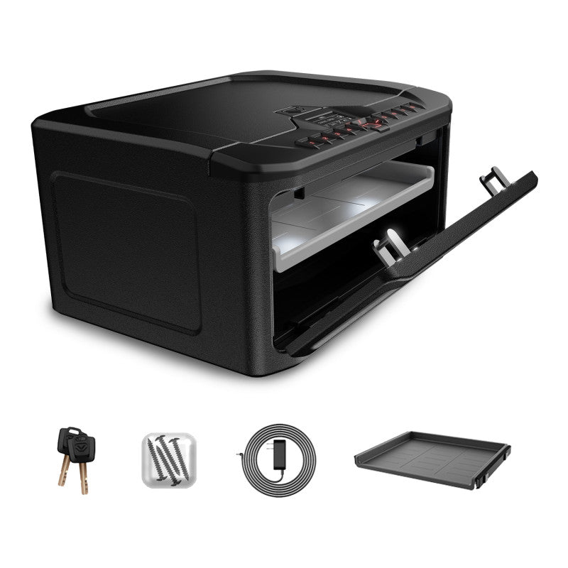 Vaultek MRi MR Series Essential Quick Access Biometric Safe Door Open with Accessories