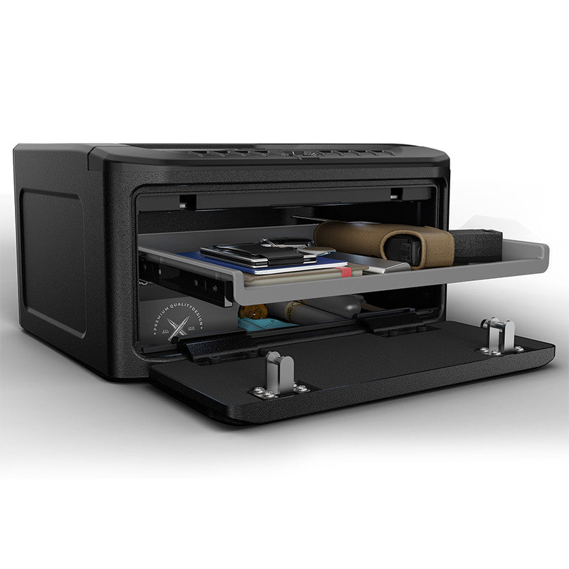 Vaultek MRi MR Series Essential Quick Access Biometric Safe Door Open with Objects Inside