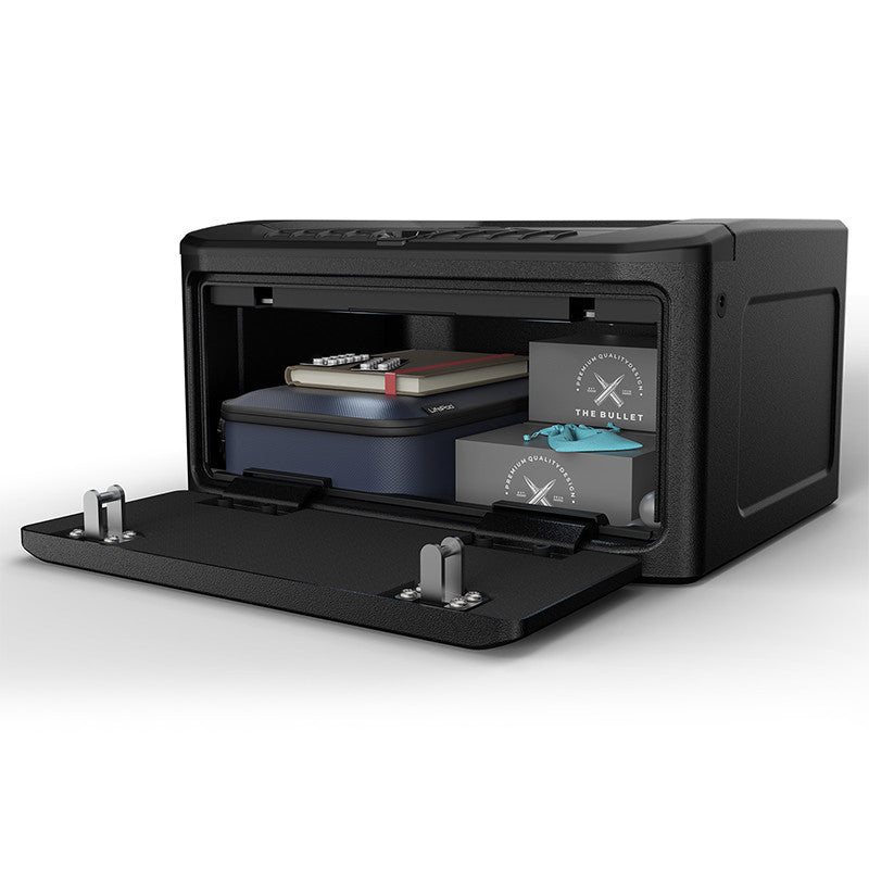 Vaultek MRi MR Series Essential Quick Access Biometric Safe Door Open with Objects Inside 2