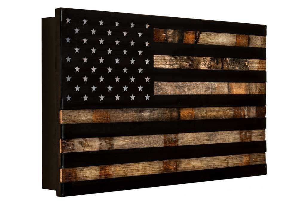 Tactical Traps The 1791 Whiskey Barrel Flag - Special Edition Angled