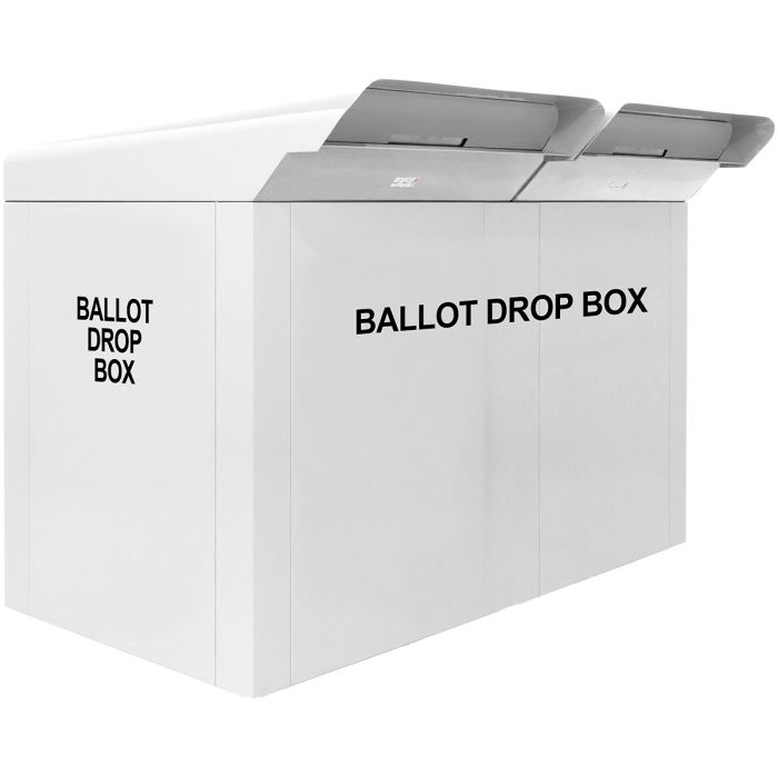 Kingsley 02-9182 CollectionPoint 80 Series Drive-Up Ballot Drop Box