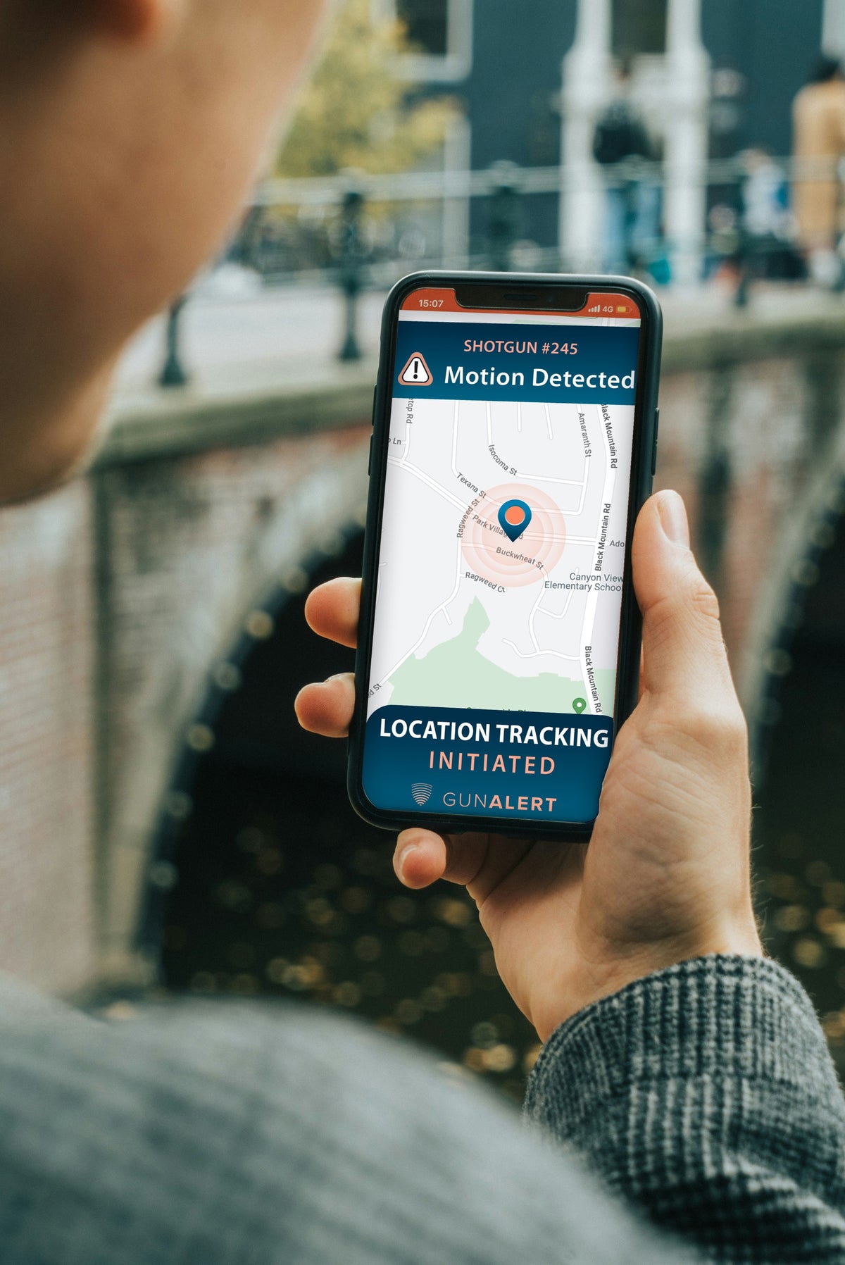 GunAlert Gun Safety Tracking Device App