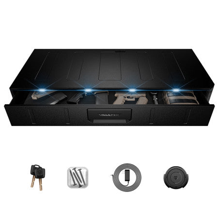 Vaultek ViSSN RS Slider Under Bed Safe with Accessories