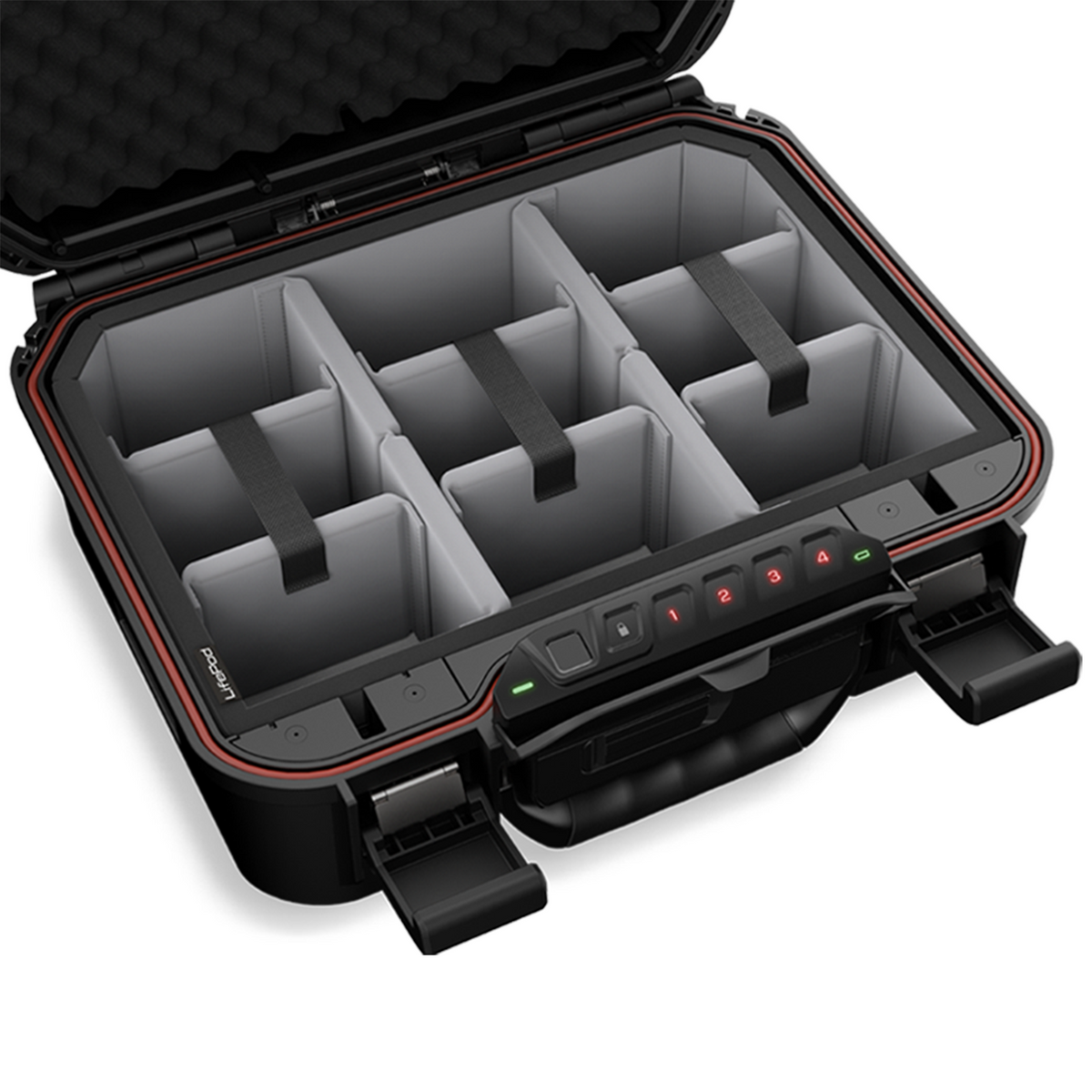 Vaultek Lifepod XT Padded Divider System Installed