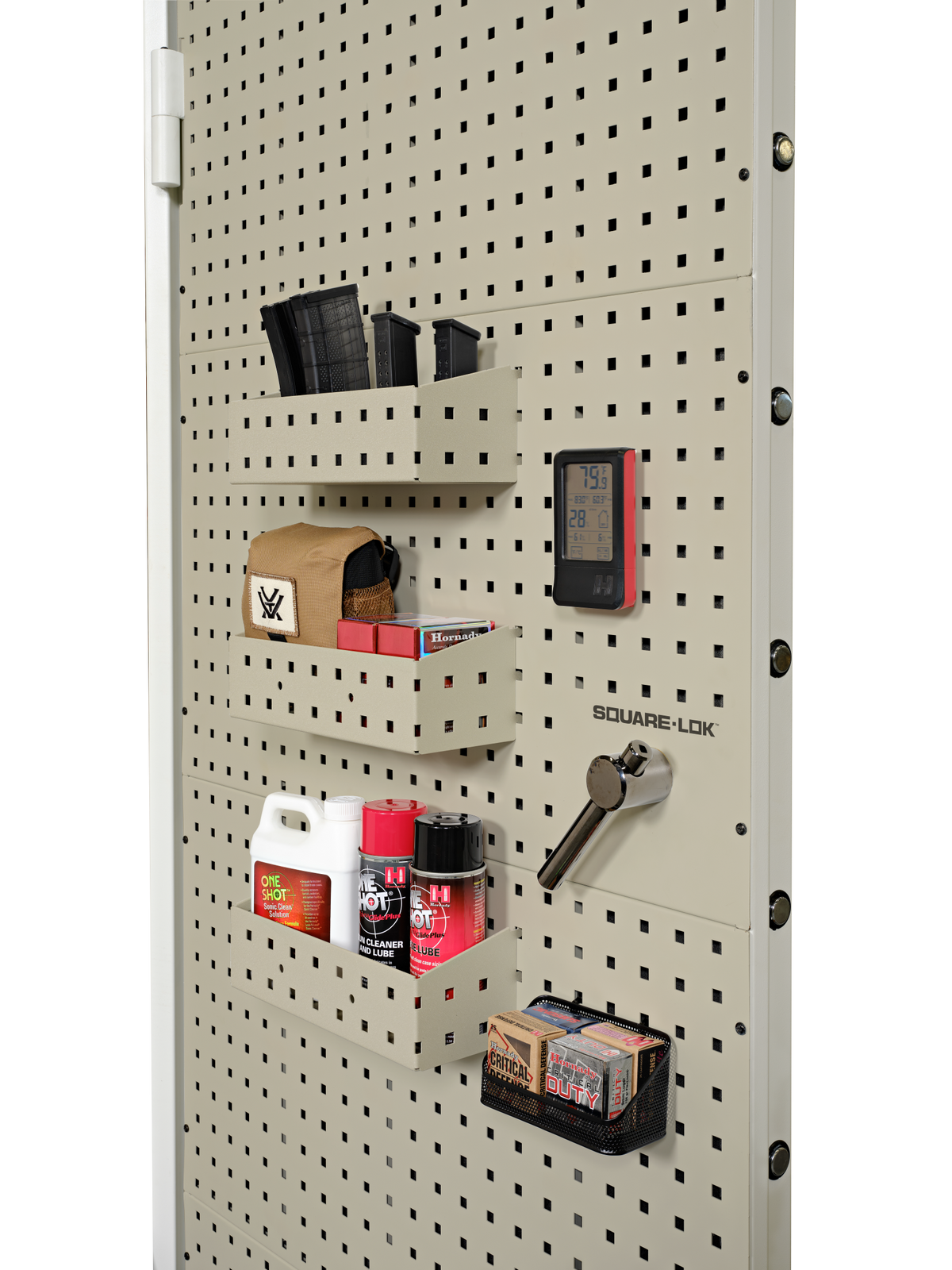 SnapSafe 75421 Premium Vault Room Door 36&quot; - Inswing with Square Lok Accessories