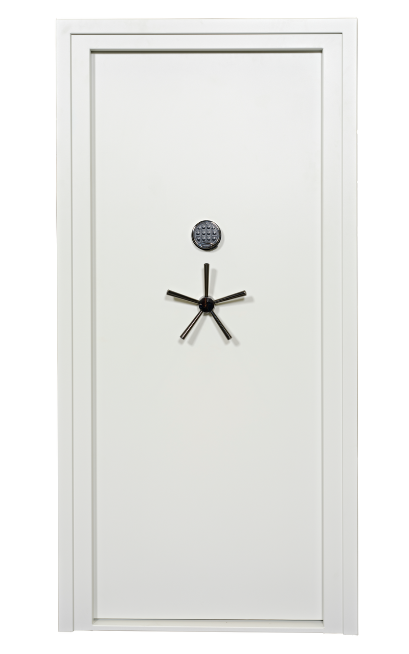 SnapSafe 75420 Premium Vault Room Door 36" Inswing White Safe and