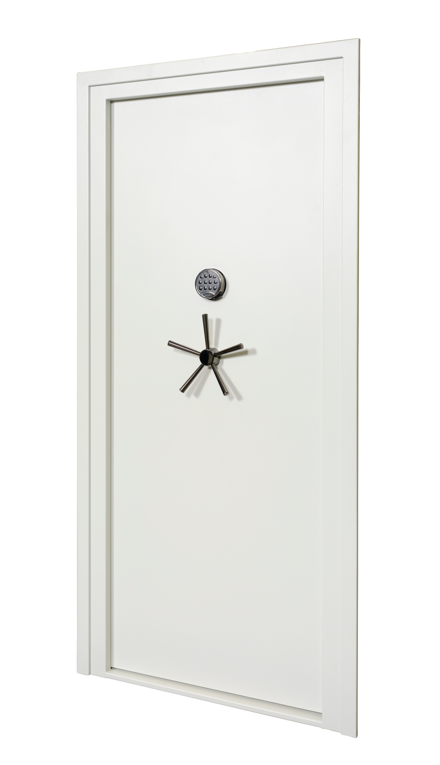 SnapSafe 75420 Premium Vault Room Door 36" Inswing White Safe and