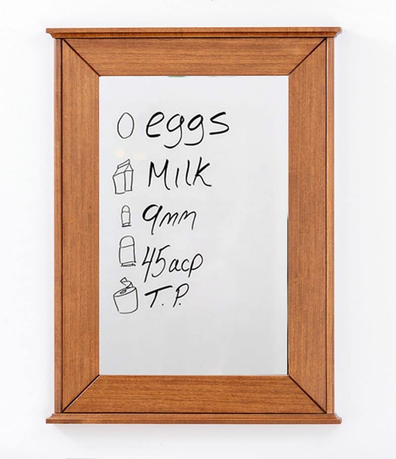 Tactical Walls 1420M Sliding Concealment Dry Erase Board with Magnetic Lock