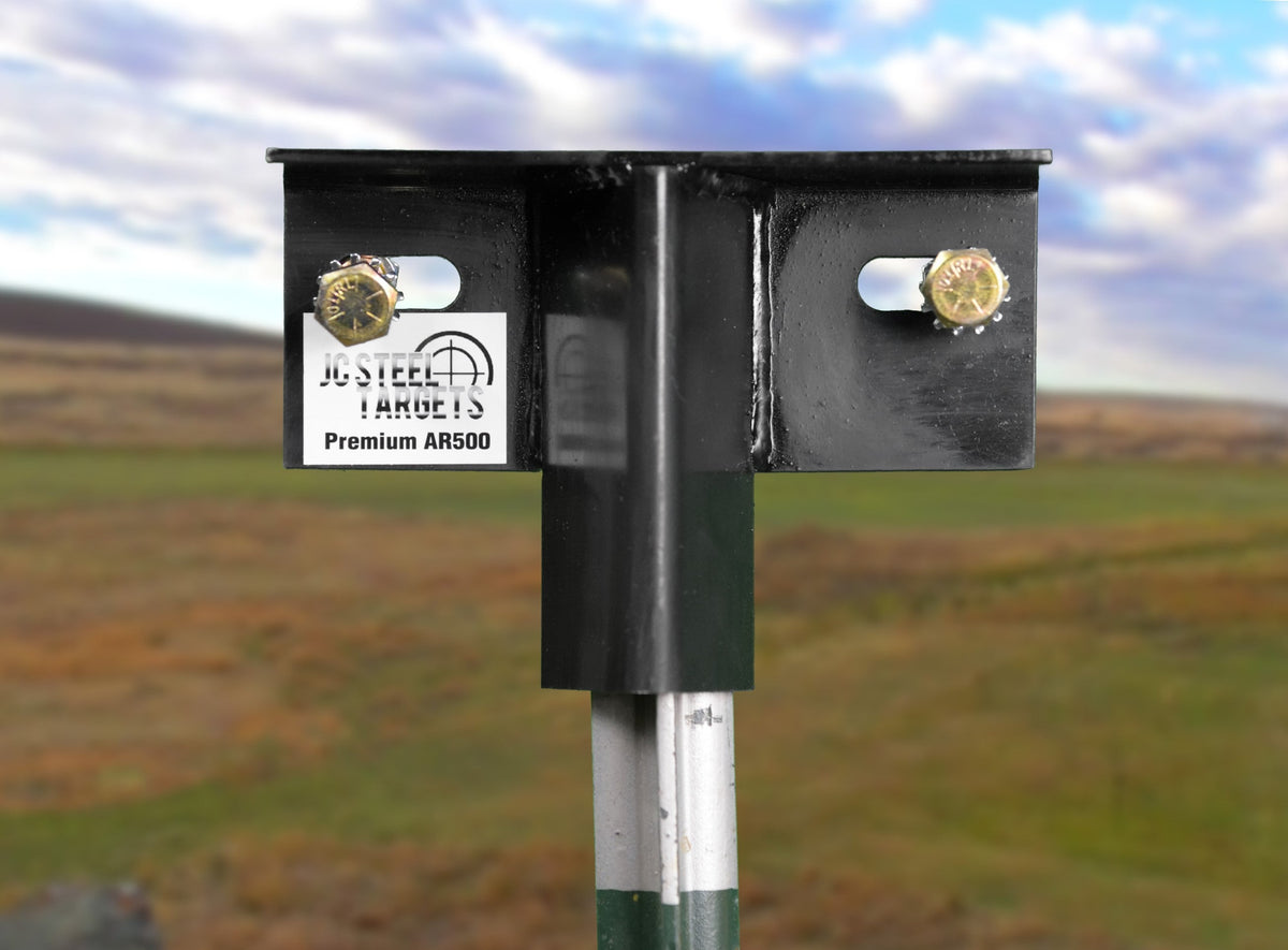 JC Steel Targets 9" T-Post Bracket Kit H-TPOSTB-9K