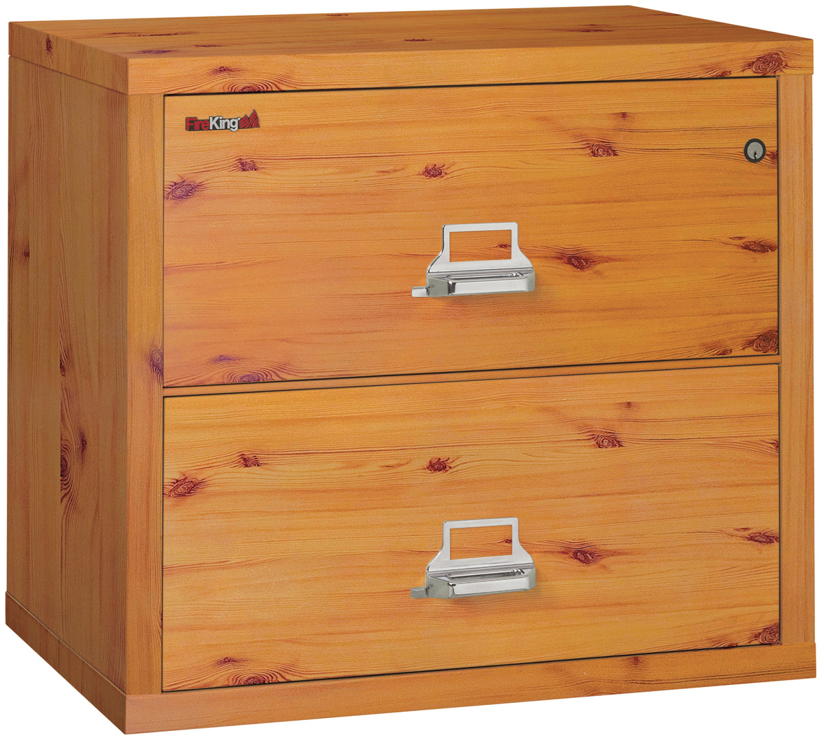 FireKing 2-3122-Pine Two Drawer File Cabinet