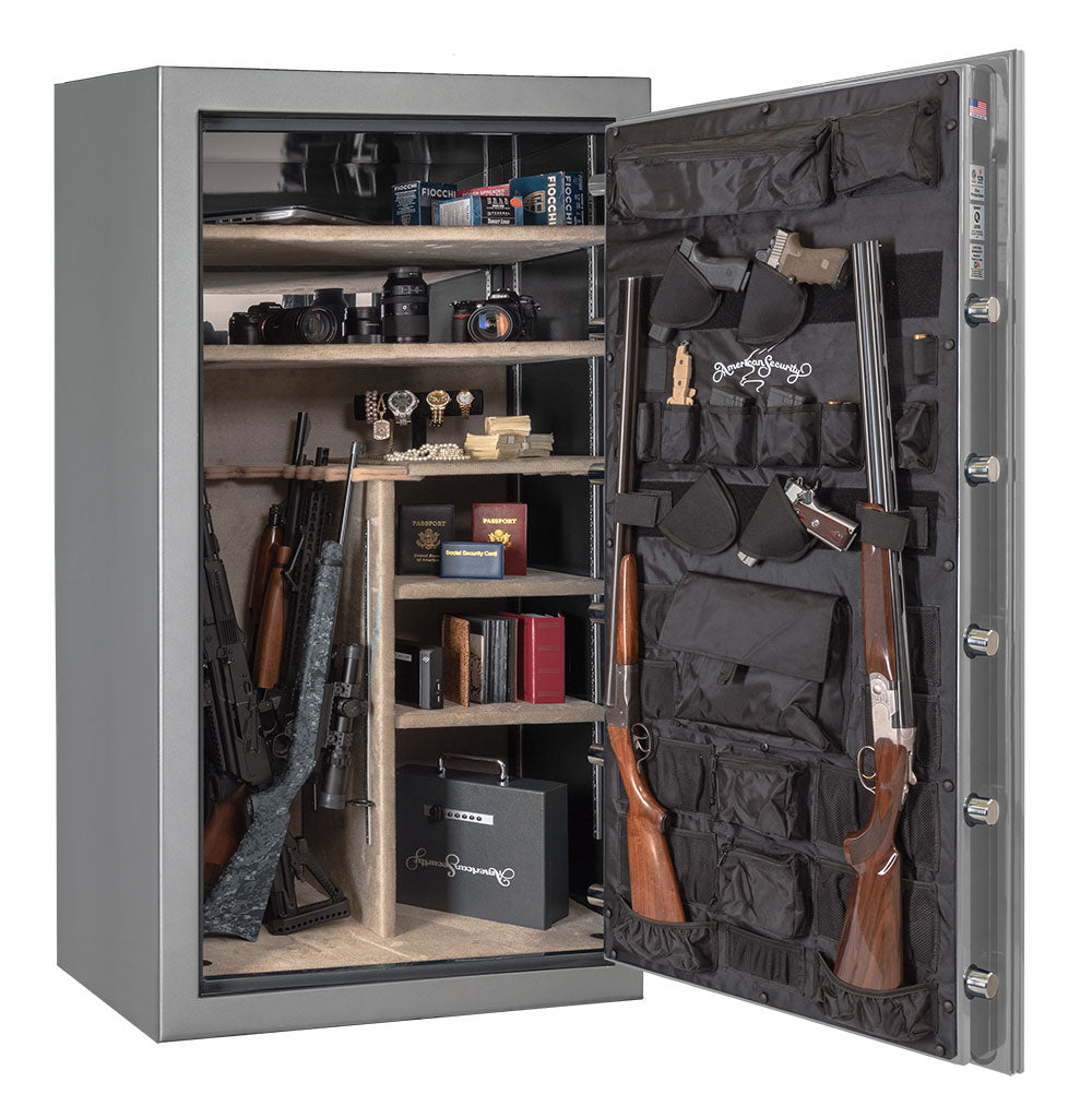 AMSEC BFII6636 Gun &amp; Rifle Safe Door Open