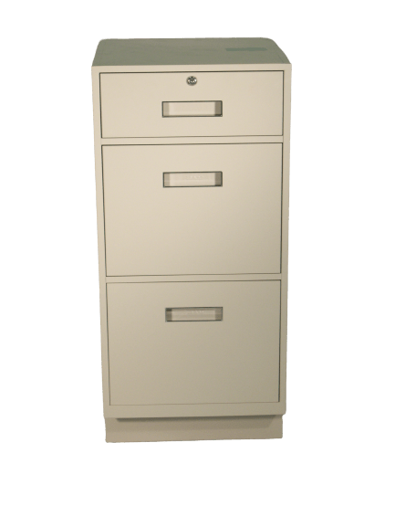 Fenco F-210 Pedestal Unit with 1 Locking Box Drawer and 2 Legal Drawers