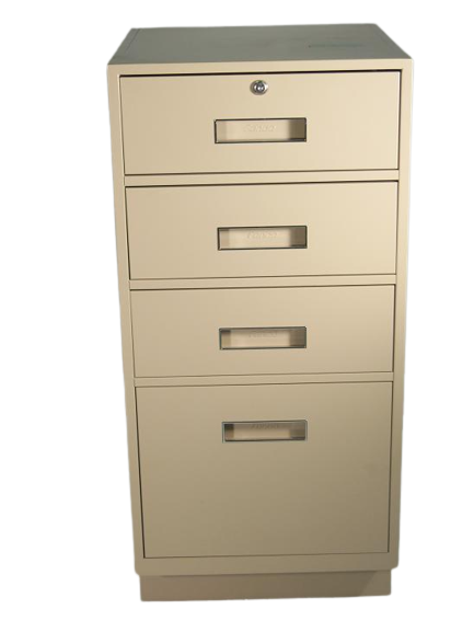 Fenco F-212 Pedestal Unit with 3 Box Drawers and 1 Legal Drawer