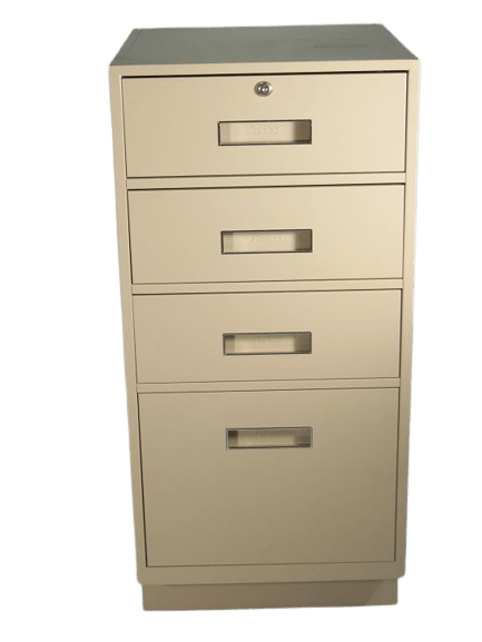 Fenco F-212 Pedestal Unit with 3 Box Drawers and 1 Legal Drawer