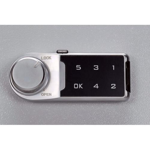 Barska CB13604 400 Keys Adjustable Key Lock Box with Digital Lock Gray