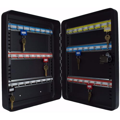 Barska CB13606 48 Keys Adjustable Key Lock Box with Combination Lock