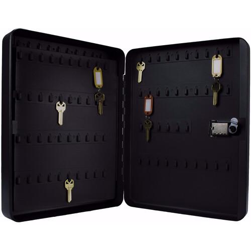 Barska CB13608 156 Keys Lock Box with Combination Lock Open Showing Keys in Slots 3