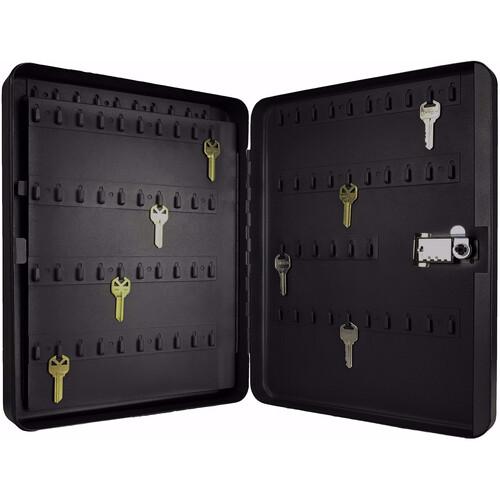Barska CB13608 156 Keys Lock Box with Combination Lock Open Showing Keys In Slots