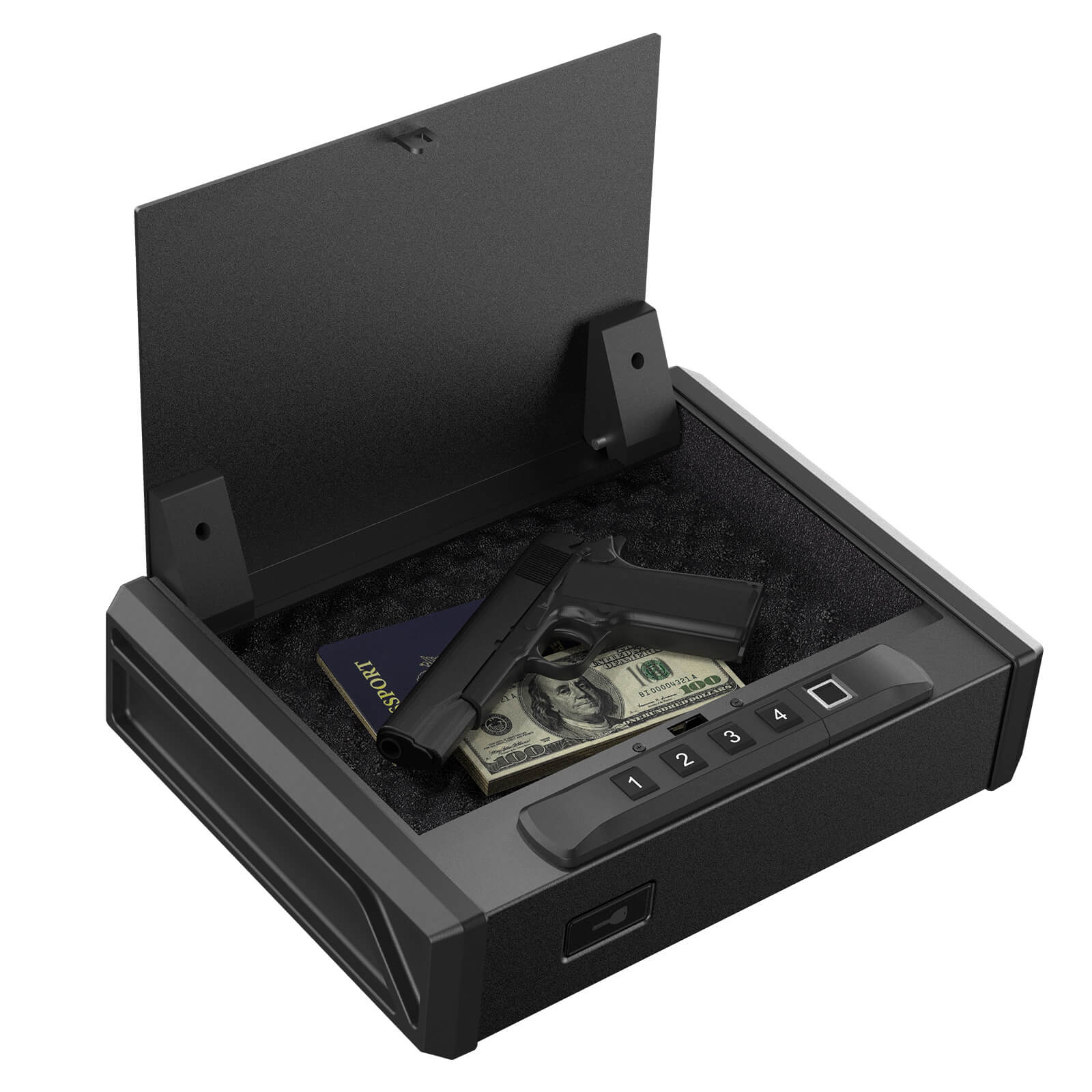 Handgun Safe Biometric Handgun | Pistol Safes - Safe and Vault Store.com