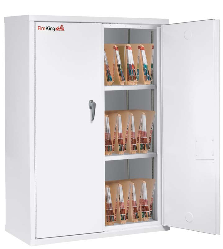FireKing CF4436-MD Secure Storage Cabinet in Arctic White